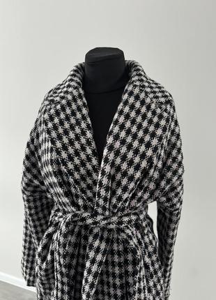 Пальто на запах, утеплене