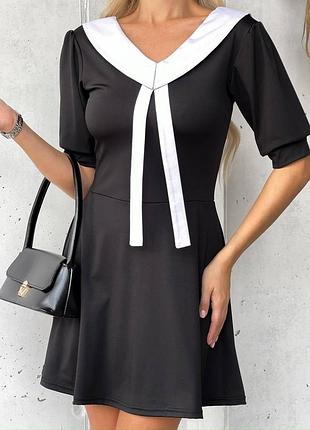 Осеннее платье мини