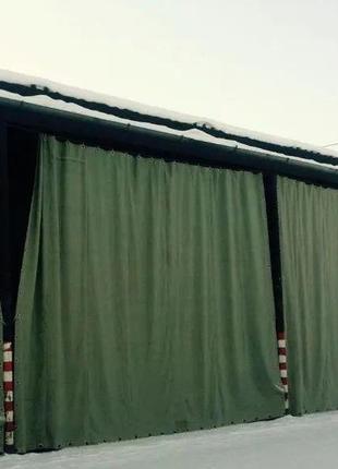 Уличные шторы на гараж, сто