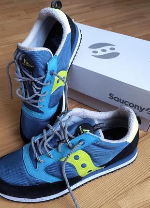 Оригинальные утепленные мужские кроссовки saucony
