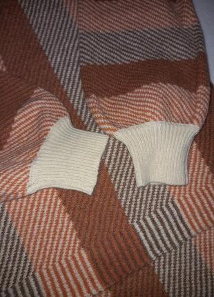 Костюм комплект двойка теплый свитер юбка юбка кофта вязаный 48-50