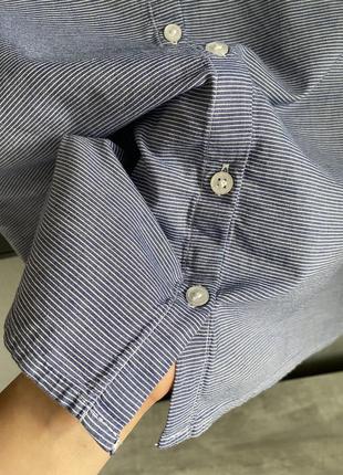 Бавовняна блуза без рукавів з вишивкою рішельє7 фото