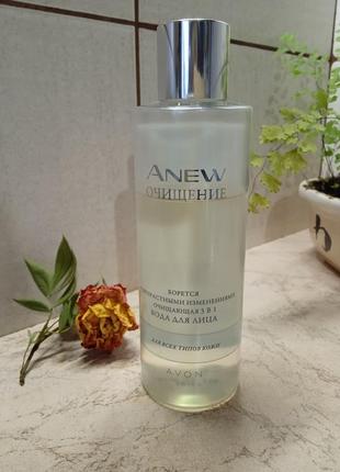 Очищающая мицеллярная вода для лица, anew, avon