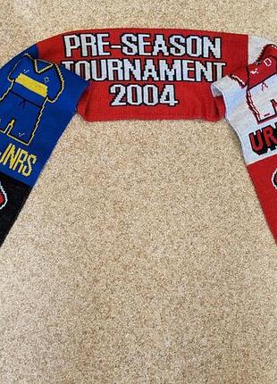 Вінтажний футбольний шарф 2004 vodafone cup