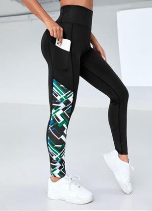 Спортивные лосины леггинсы тайтсы с высокой утягивающей талией sweaty betty