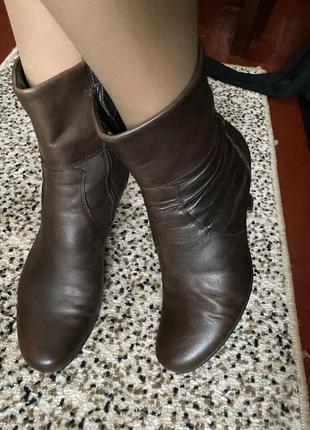 Кожаные ботинки 2