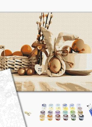 Картина за номерами "бабусин великдень", "bs53105", 40x50 см