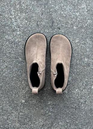 Стильні анатомічні ботіночки, замша, демі9 фото