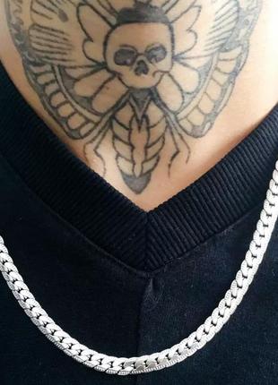 Серебряный комплект цепочка + браслет/925 проба/скидка 70% !!!