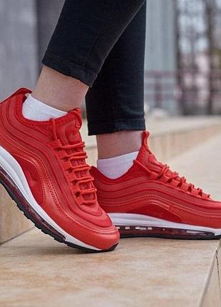 Кросівки жіночі nike air max 97 red