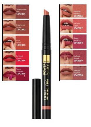 Губная помада «суперстойкость» avon