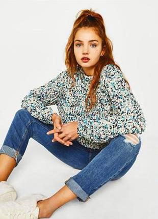 Светр bershka крупного в'язання.