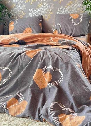 Байковий комплект постільної білизни