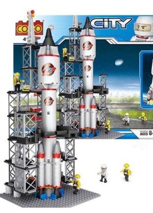 Конструктор gogo ракетостроение. космос, ракета совместим с лего lego