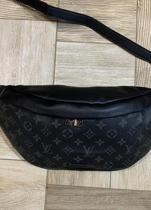 Чоловіча сумка louis vuitton/мужская сумка/барсетка/бананка