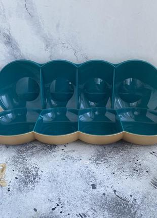 Менажница с крышкой ногро tupperware