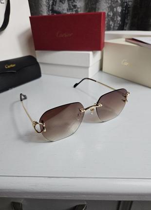 Солнцезащитные очки cartier ❤️‍🔥
