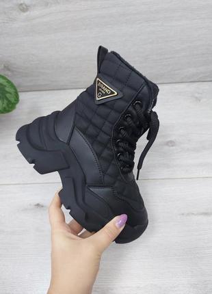 Зимние ботинки для девушек 32-37р