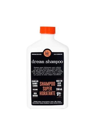 Зволожуючий шампунь для сухого та неслухняного волосся lola from rio dream cream shampoo 250 мл