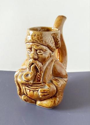 Кружка козак майоліка чашка керамічна чашка
