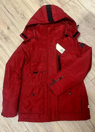 Женская зимняя теплая куртка на синтепоне cerruti s m xl 2xl