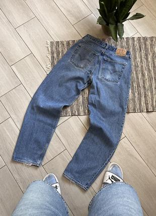 Винтажные джинсы levis 528 прямого кроя выполнены в сша