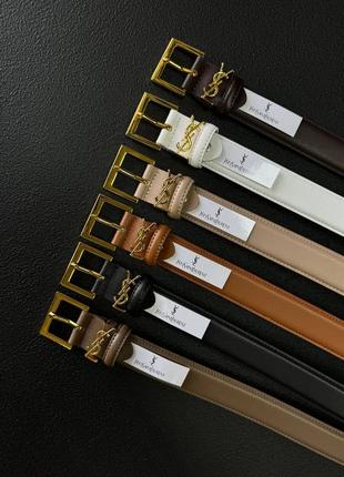 Ремінь в стилі ysl yves saint laurent