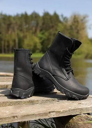 Летние берцы энерджи черные артикул: 01328