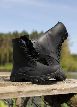 Летние берцы энерджи черные артикул: 01328