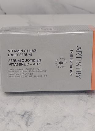 Artistry skin nutrition™ сироватка для обличчя з вітаміном с і гіалуроновою кислотою, amway, artistry, эмвей, амвей