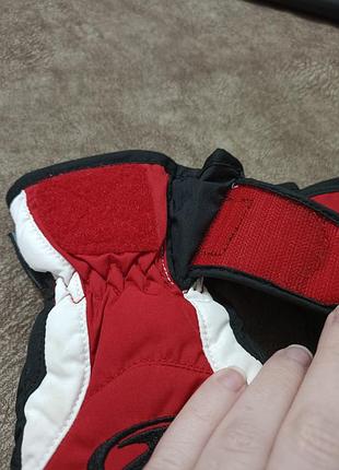 Детские водоотталкивающие перчатки ziener на 4 года