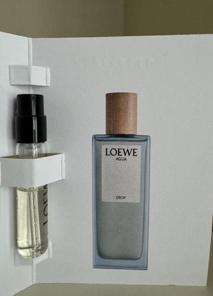 Новинка 2024 нишевая парфюмированная вода loewe agua drop