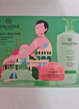 Набор против целлюлита collistar perfect body anticellulite cryo-gel immediate lifting cold effect