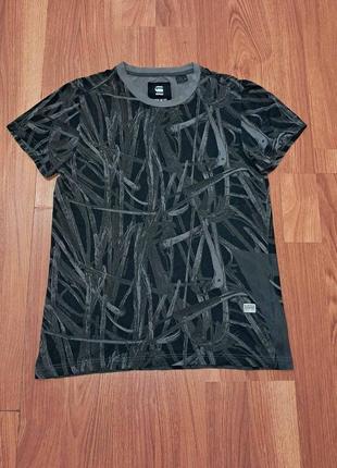 Мужская уникальная футболка g star raw оригинал
