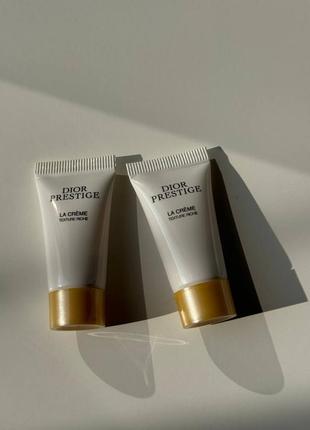 Питательный крем для лица dior prestige cream миниатюра 5 мл