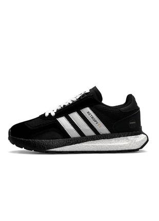 adidas pantalon homme black blue white flag