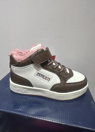 Fila 27 размера хайтопы зима