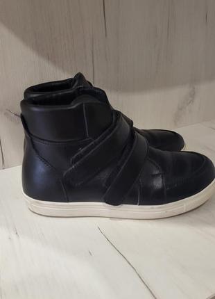 Сапоги на девочку осенние демисезоновые натуральные кожаные 31 размер