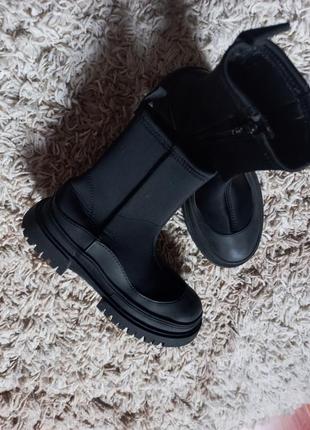 Zara сапожки для девочки