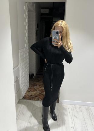 Платье из шерсти