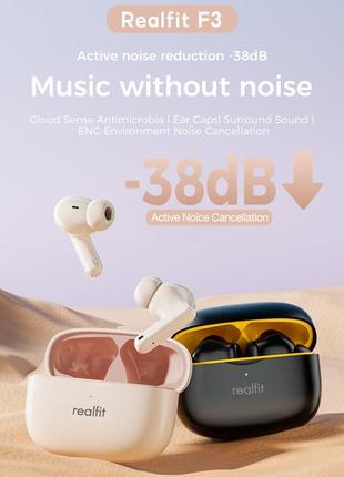 Навушники бездротові bluetooth 5.4, новинка u3 вакуумні ігрові, наушники2 фото