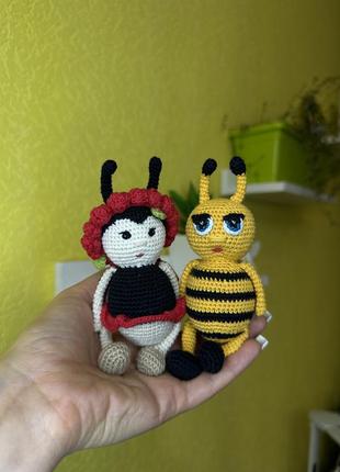Вязаные игрушки ручной рабочей