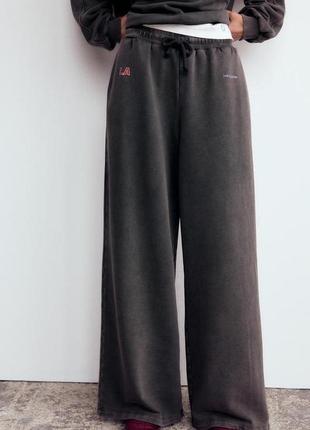 Варени джоггеры палаццо zara