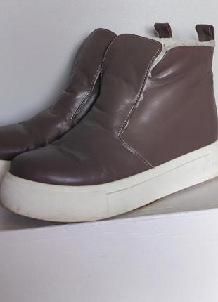 Хайтопы из натуральной кожи