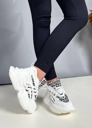 1345 кросівки трендові на високій підошві