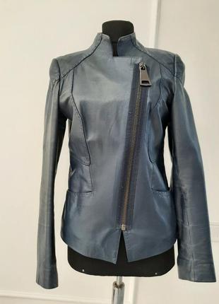 Стильна молодіжна шкіряна куртка