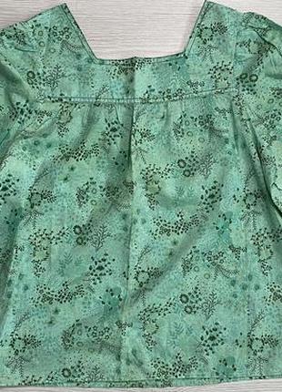 Женская блуза в цветочный принт, st.michael на размер s/m или топ xl