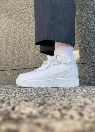 ❄️ зимові кросівки на хутрі nike air force 1 mid winter