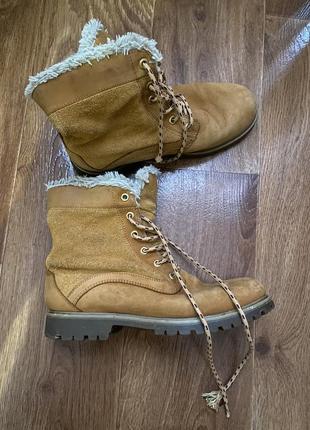 Черевики натуральні нубук нубукові демі /зима rmer timberland 38