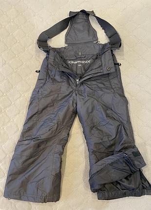 Зимовий одяг напів комбінезон 104 110